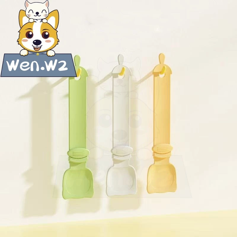 wen.W2 ช้อนบีบอาหาร แมวเลียแบบพกพา ช้อนป้อนอาหารสัตว์ แมว สุนัข