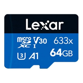 LEXAR MicroSD 633x 32GB/64GB UHS-I noAdapter up to 100MB/s read เมมโมรี่การ์ด IPCam Mobile Phone