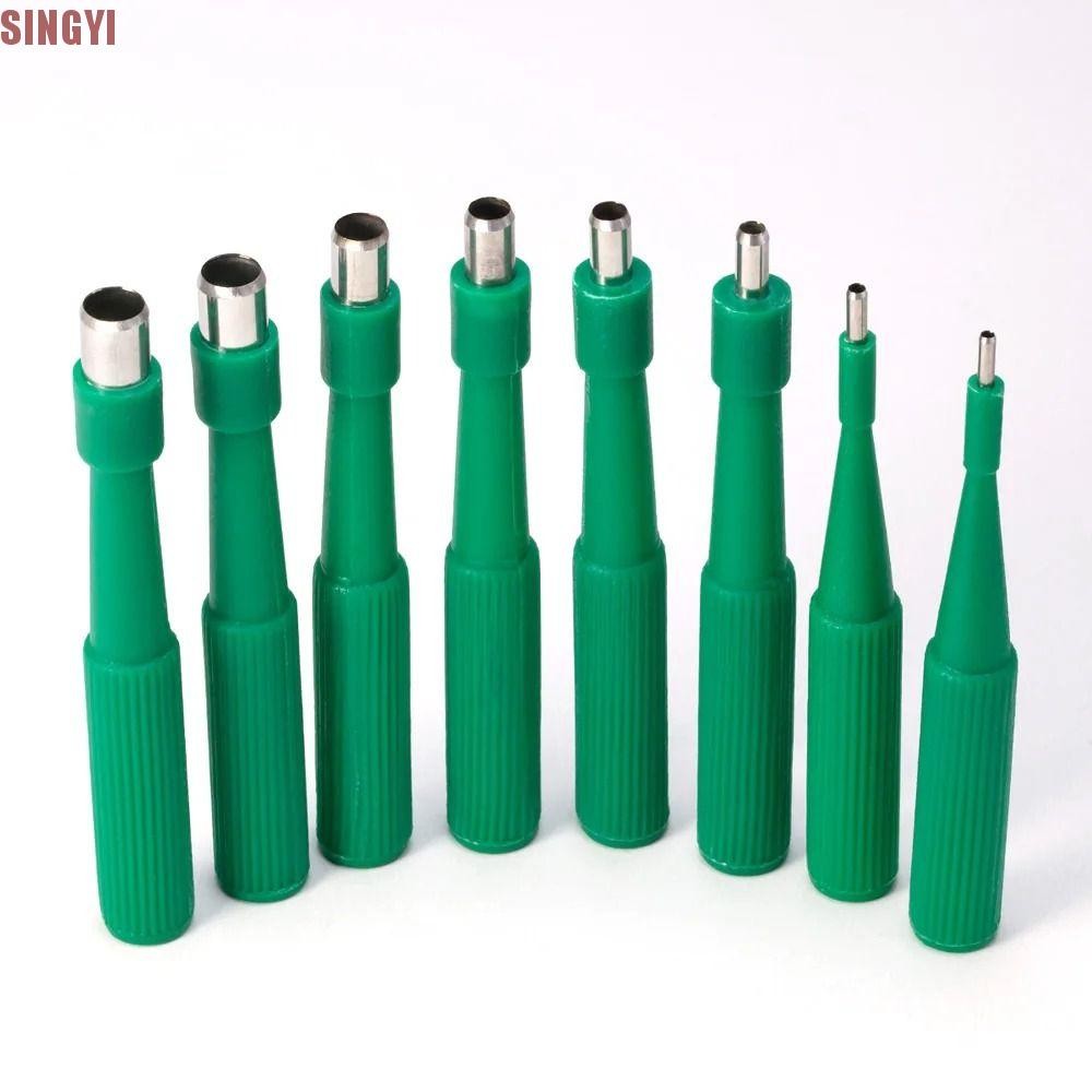 SINGYI Body เจาะเครื่องมือ,สแตนเลสอะคริลิค Dermal Puncher,ฆ่าเชื้อ Navel Stud จมูก Catheter Gauge Dermal เจาะเครื่องมือเครื่องประดับเครื่องมือ