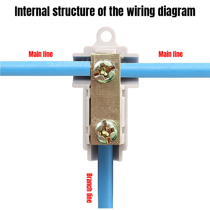 💕SW💕 สายแยกรูปตัว T สายไฟอ่อนและแข็ง ขั้วต่อเชื่อมต่อแบบรวดเร็วสากล ถูกสุดๆ - รูปที่ 4
