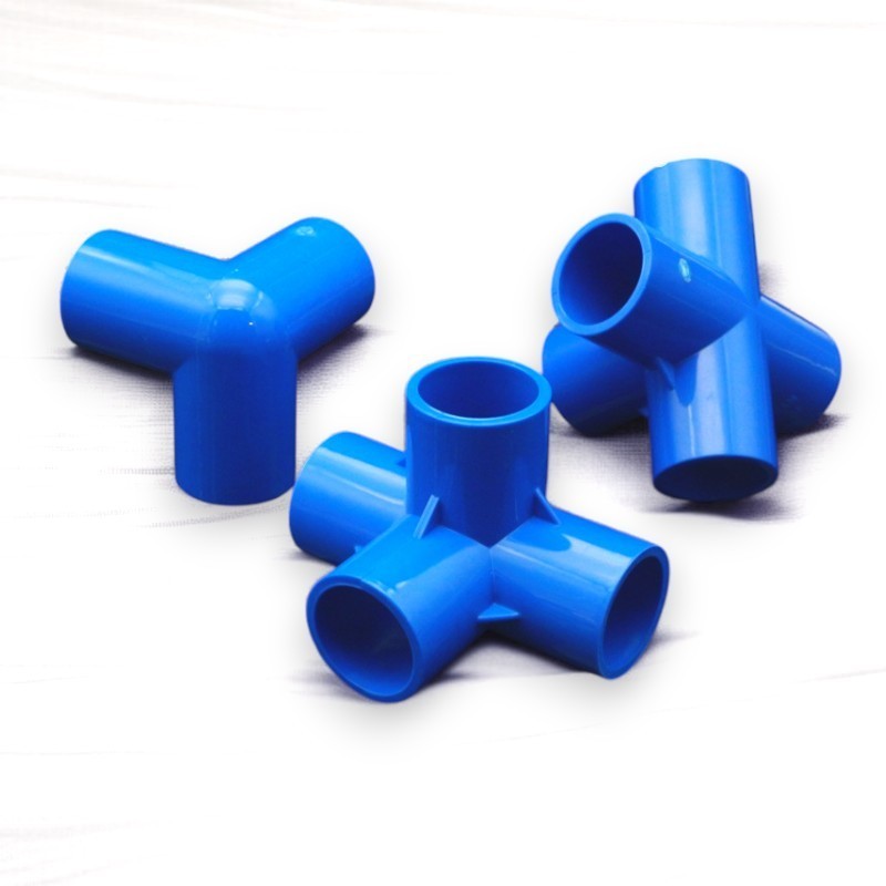 ข้อต่อ PVC สามทาง สี่ทาง ขนาด 20mm./25mm./32mm. ข้อต่อสี่ทางตั้งฉาก #R-0033 - รูปที่ 6