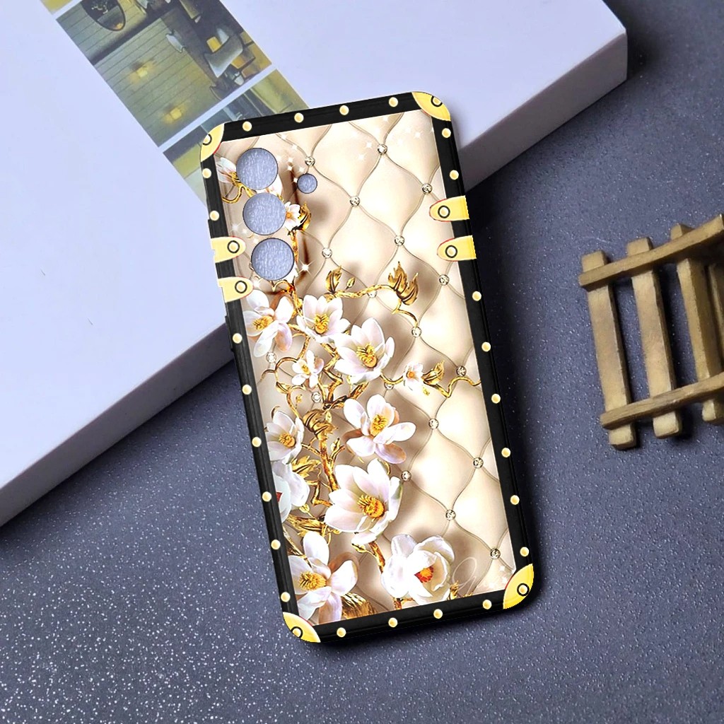 Softcase สําหรับ Samsung A36 5G - Samsung A56 5G Floral Motif 27 - เคสสําหรับ Samsung - Softcase สํา