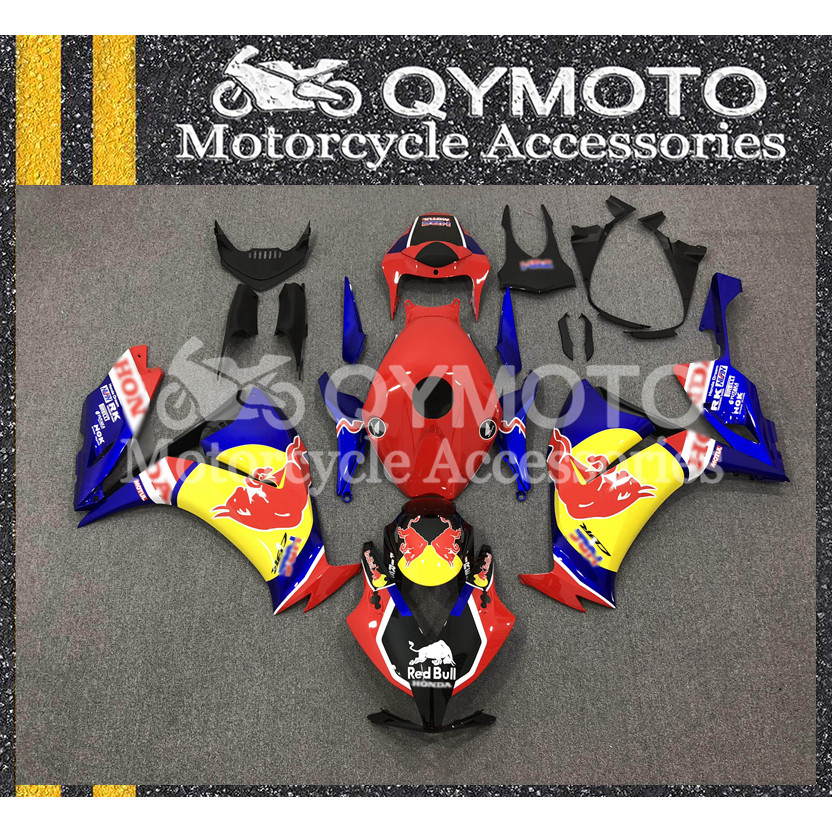 ร้านคนไทยรับประกันชุดแฟริ่งรอบคัน CBR1000RR ปี 2012–2016 | แฟริ่งฉีดขึ้นรูป ครอบแฟริ่งรอบคัน + การ์ด