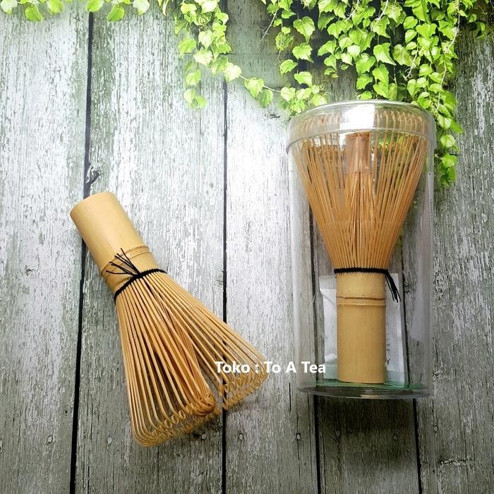 Premium Bamboo Matcha Whisk - Tea Whisk - Chasen - มาตรฐาน