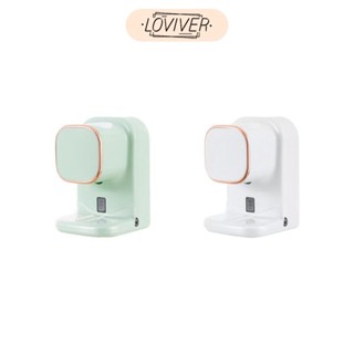LOVIVER เครื่องบีบยาสีฟันอัตโนมัติเครื่องจ่ายยาสีฟันติดผนังส…