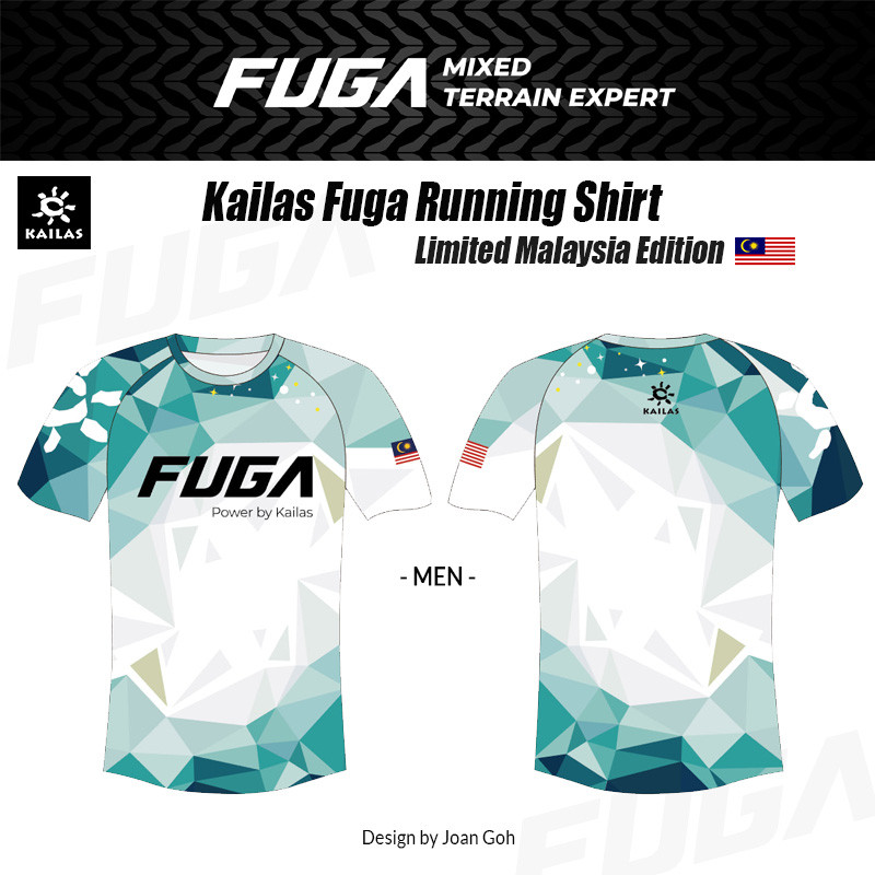 เสื้อยืดไมโครไฟเบอร์ Kailas Fuga Malaysia รุ่นลิมิเต็ด