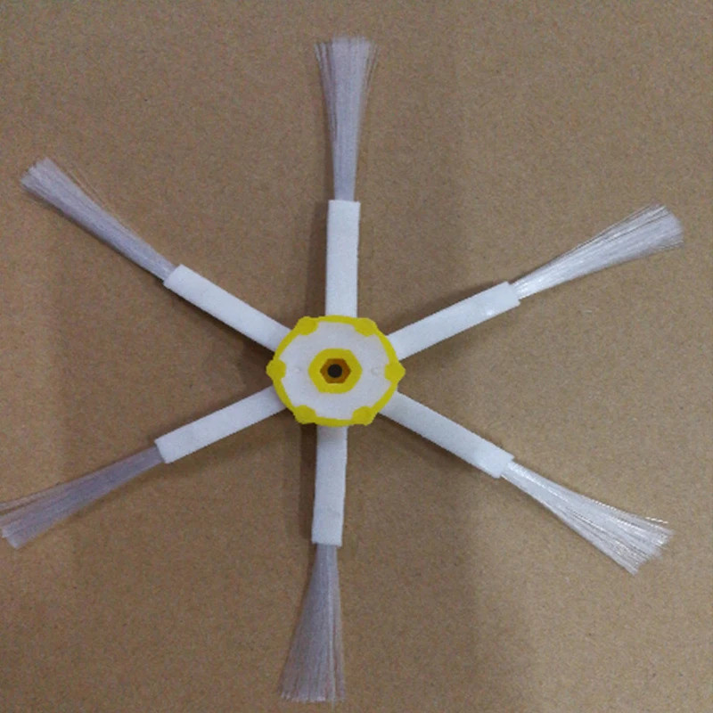 1pcs เปลี่ยน 6Armed แปรงด้านข้างสําหรับ iRobot Roomba 880 980 Series เครื่องดูดฝุ่นแปรงด้านข้างสําหร