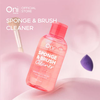 Oni Sponge & Brush Cleaner 150ml น้ำยาทำความสะอาดฟองน้ำและแปรงแต่งหน้าโอนิ.