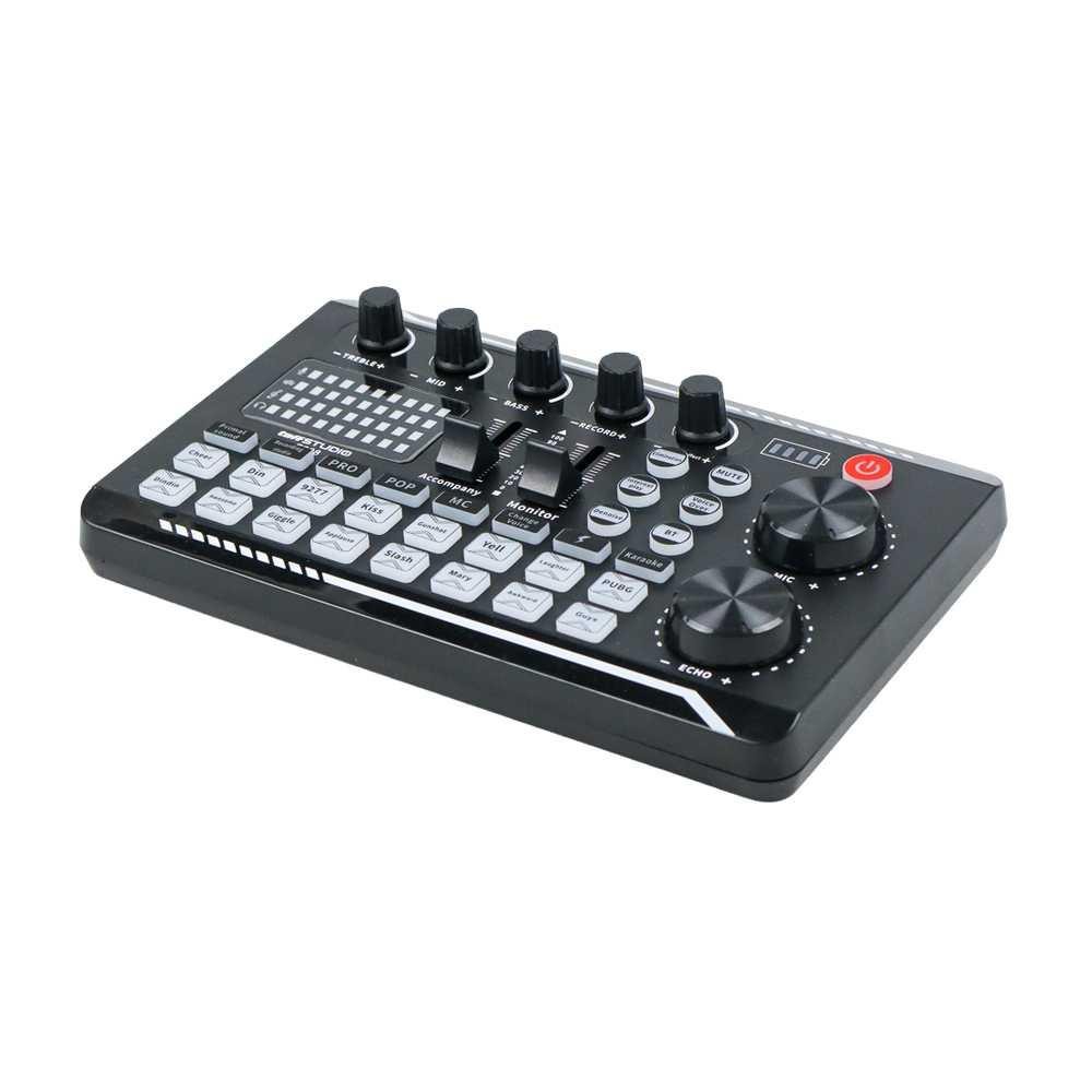 Pro Audio Interface Mixer การ์ดเสียง Live Broadcast Karaoke-F998 OTS