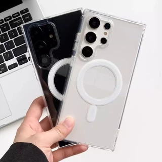เคส For Samsung A57 A37 5G A07 A17 A56 5G A16 A06 5G A55 S26 Ultra A54 A15 A36 A26 A35 S24 FE S25 S23 S22 Ultra แม่เหล็ก