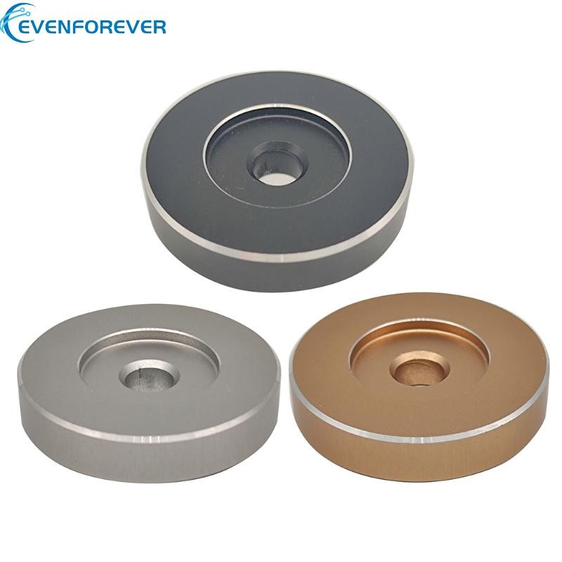EV Professional Record Turntable Adapter 45 RPM Silver สําหรับ 7 Vinyl Technics SL1200 Ser