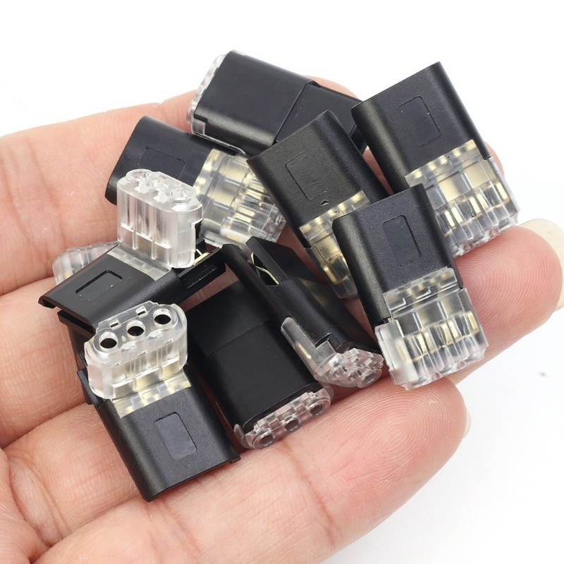 ขั้วต่อสายไฟรถยนต์กันน้ํา 2 พินและ 3 พินพร้อมหัวเข็มขัดล็อค – บล็อกเทอร์มินัลแบบเสียบปลั๊กอย่างรวดเร็วสําหรับสายไฟรถยนต์ - รูปที่ 4