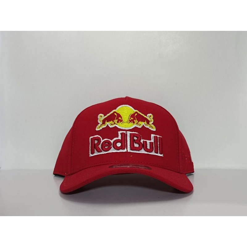 MERAH RED Material RED BULL Logo หมวกพรีเมี่ยม