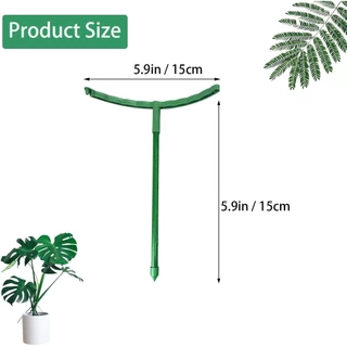 ค้ำต้นไม้ครึ่งวงกลม Plant Support Ring 12 ชิ้น สำหรับดอกไม้ กระถาง และต้นไม้ลำต้นอ่อน