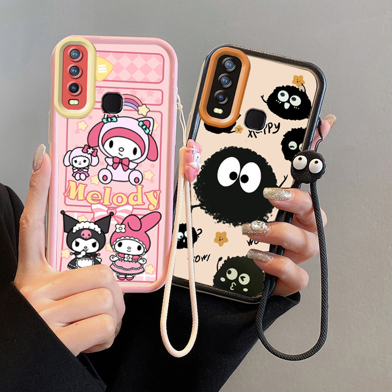 Vivo y11 case vivo y12 y15 y17 u10 case เคสโทรศัพท์น่ารักสําหรับ