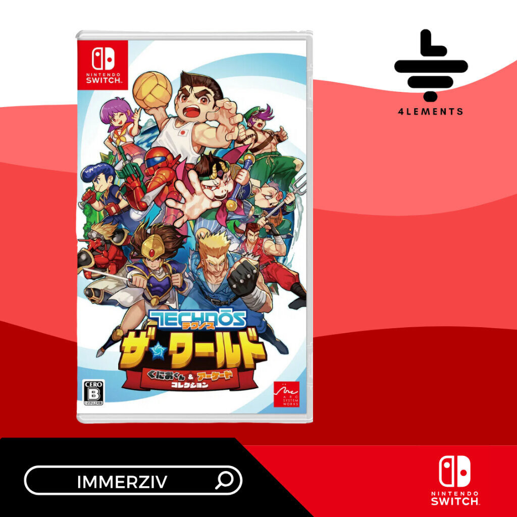 (พร้อมส่ง) SWITCH RIVER CITY: SUPER TECHNOS WORLD & TECHNOS ARCADE CLASSICS + SOUNDTRACK (R2/JP) (GA