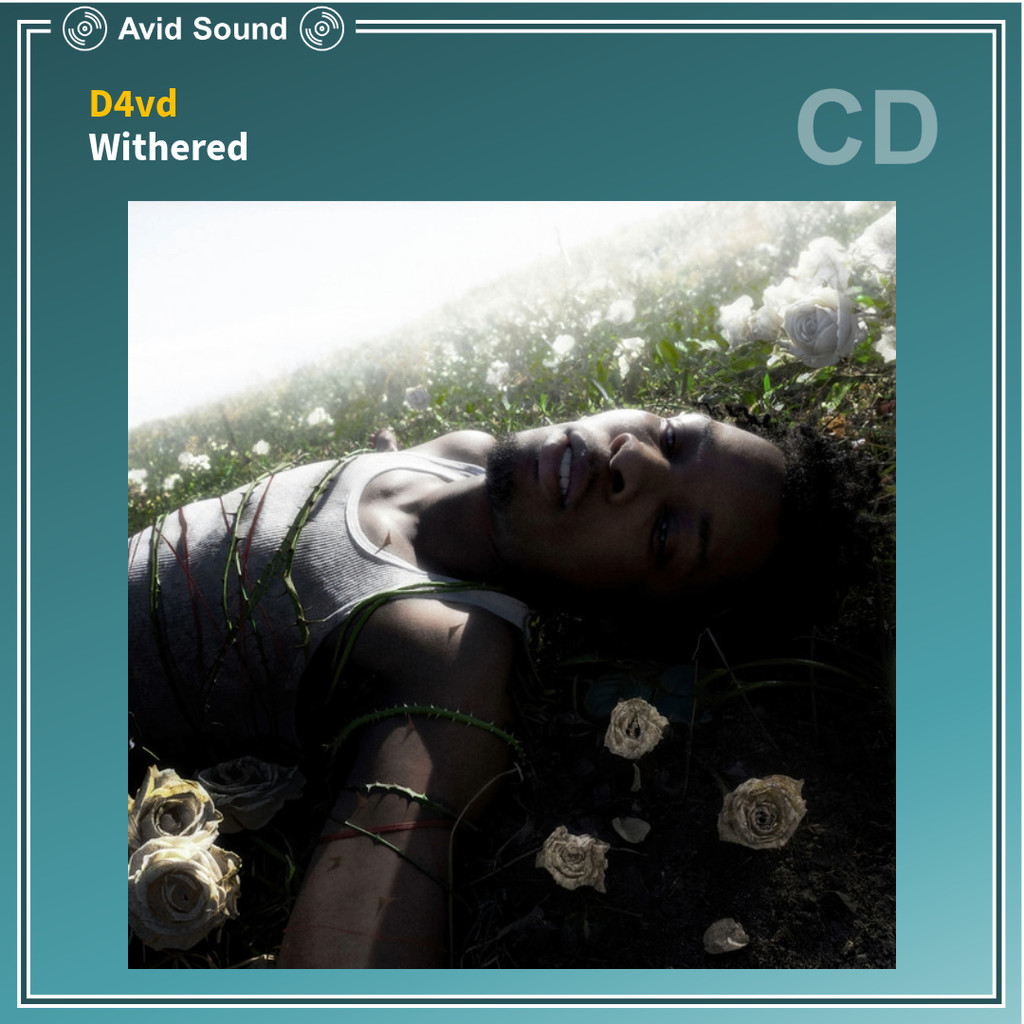 CD แผ่นซีดี D4vd Withered ใหม่ ซีล D4vd CD