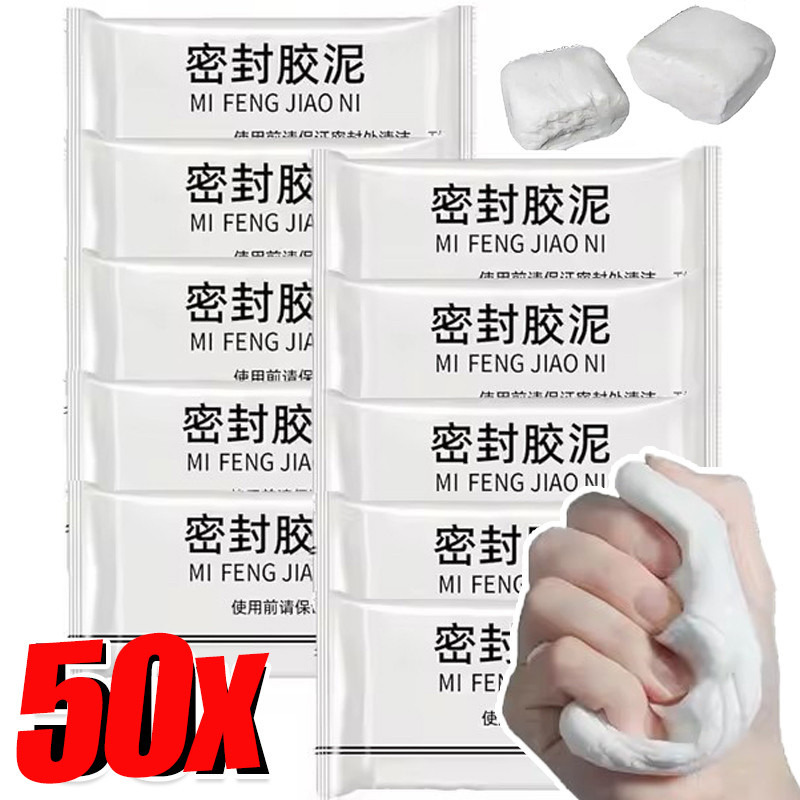10/30/50 ชิ้นกันน้ํา Wall Hole Sealing Clays - เครื่องปรับอากาศ Hole Mending Plasticine