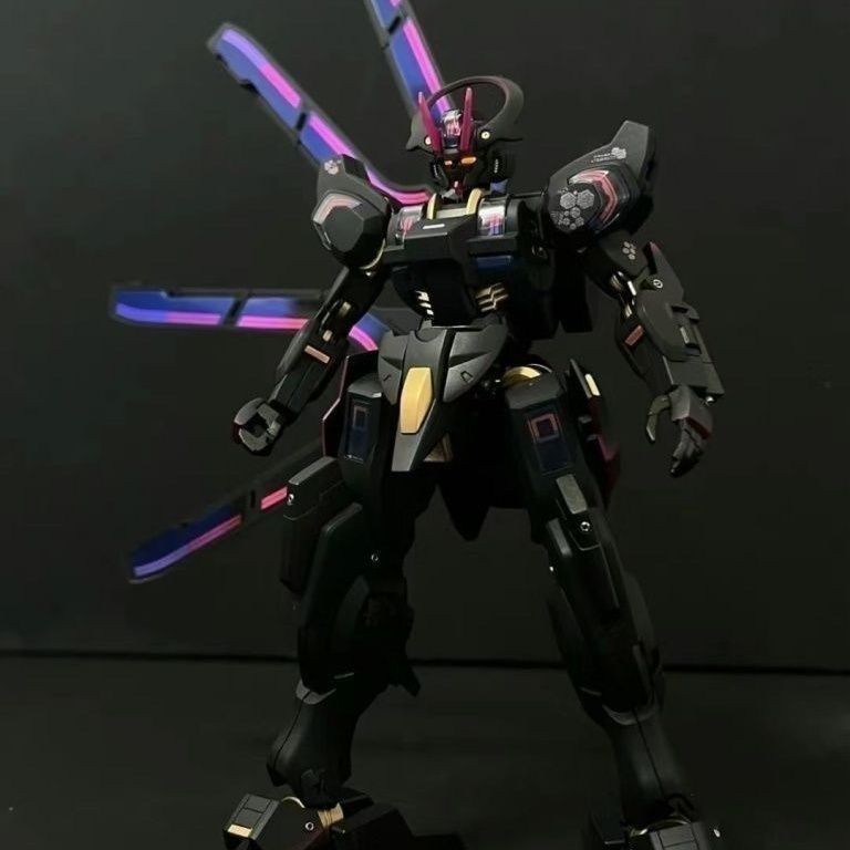 Jms Mold Set h Black Neon Purple Warrior Mobile Suit Gundam Model Assembly Mercury Witch Mecha/mx