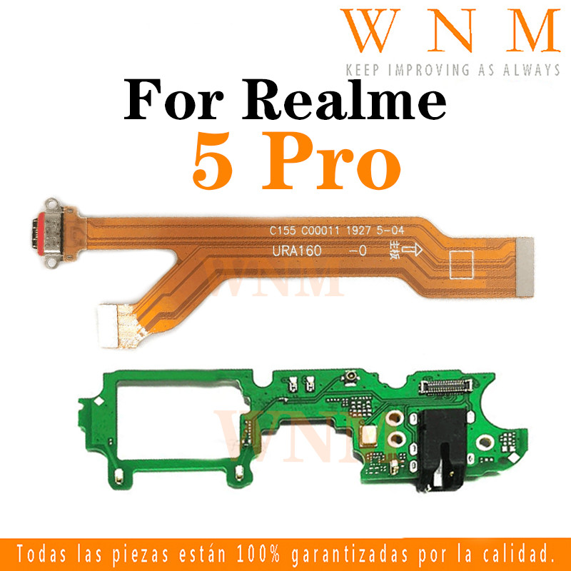 ชาร์จ Flex สําหรับ Realme 5 Pro ชาร์จริบบิ้น Flex USB mic บอร์ดไมโครโฟน Handphone แจ็คไมโครโฟนพอร์ตชาร์จ