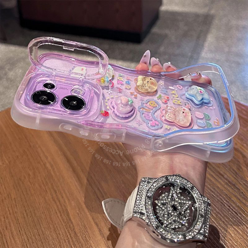 เคส OPPO Reno 13 5G เคส OPPO Reno 13 Pro 5G เคสน่ารักกบกระต่ายการ์ตูน Cinnamoroll Melody Duffy Bear เคสกันกระแทก Diy ตุ๊กตาเคสโทรศัพท์สําหรับนักเรียนหญิง ราคา ถูกที่สุด ดีลบีเคเค แกลเลอรีภาพที่ 5