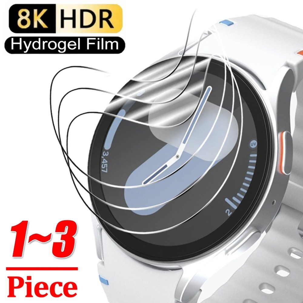 1-3 ชิ้นยืดหยุ่น TPU ป้องกันหน้าจอสําหรับ Samsung Galaxy นาฬิกา Ultra/8 7 6 5 4 FE 40/44 มม./47 มม.ฟ