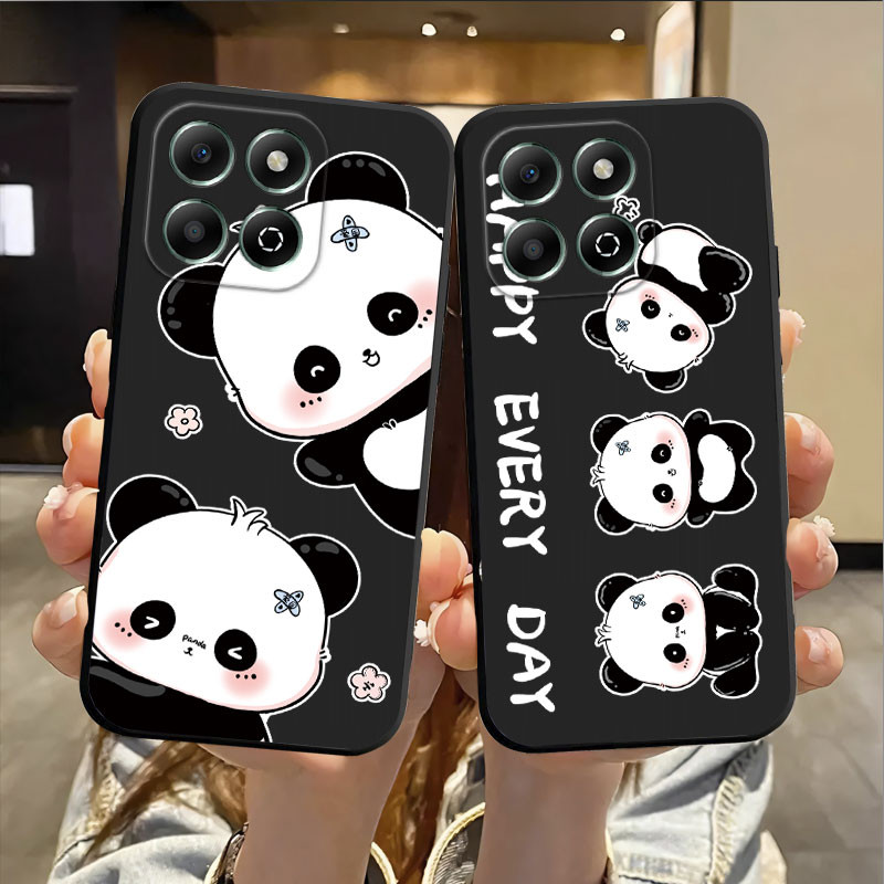 สําหรับ ZTE Nubia V70/ZTE Nubia V60 กรณี Panda ซิลิโคนนุ่มดอกไม้เคสโทรศัพท์สําหรับ ZTE Axon 70/ZTE ใ