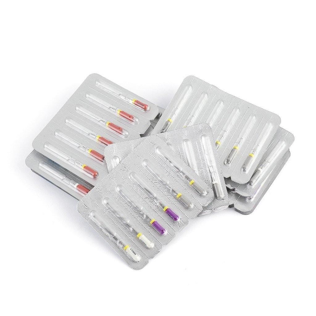 Dental C+ Files 25mm Stainless Steel Endo Files Endodontics Root Canal File For Calcification 6 Pcs/