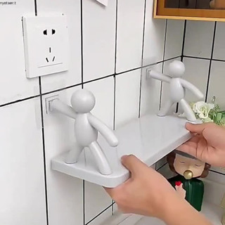 🌷COD🌷ชั้นวางติดผนัง ชั้นวางของติดผนัง อเนกประสงค์ ชั้นวางของ…