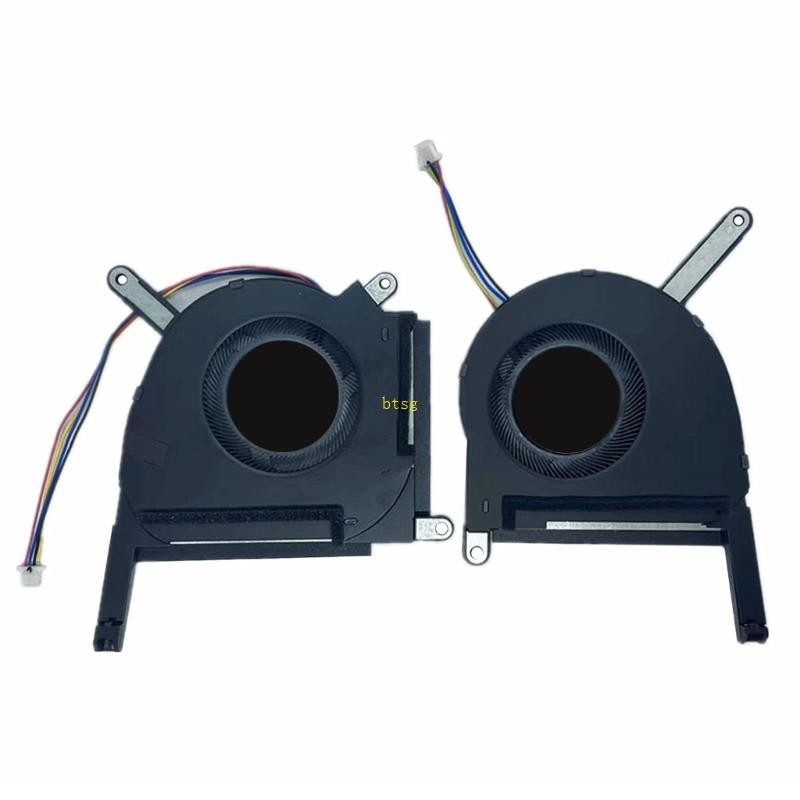 Btsg พัดลม CPU GPU แล็ปท็อปกระจายความร้อนที่มีประสิทธิภาพสําหรับ FA507RC FX507ZC-ES53