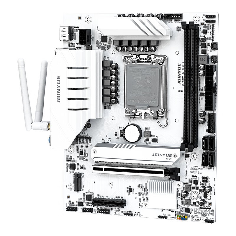 [ผลิตภัณฑ์ไม่ใช่ของใหม่] เมนบอร์ด Jingyue H610M B760M H610i 1700-พิน หน่วยความจำ DDR4 รองรับคอร์รุ่น