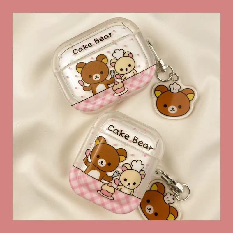 ส้อมหมีน่ารัก Lenovo lp40pro เคสหูฟัง LP40 ไร้สาย Lenovo LP40 หูฟังเคสป้องกัน