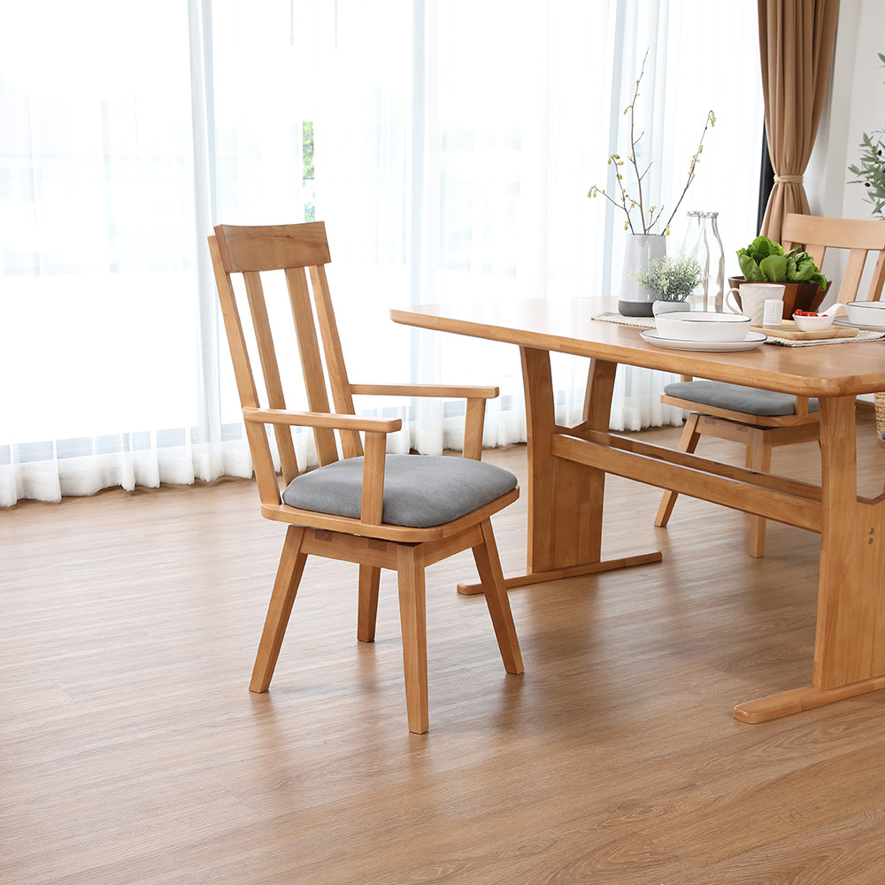 INDEX LIVING MALL ชุดโต๊ะอาหาร 4 ที่นั่ง รุ่นวาซาบิ ขนาด 150 ซม. - สีธรรมชาติ - รูปที่ 6