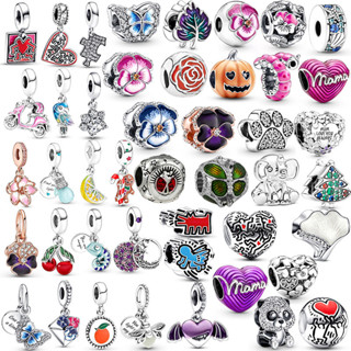 ชุดเครื่องประดับใบไม้สปริง พร้อมสร้อยคอและกำไลลายดอกไม้