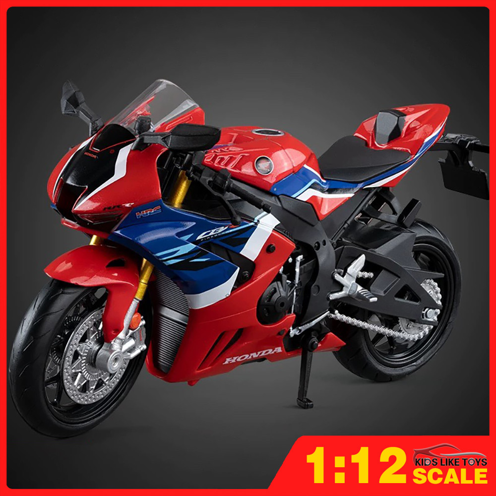 KLT 1:12 Honda CBR1000RR Fireblade รถจักรยานยนต์ Diecast รุ่นรถยนต์ของเล่นคอลเลกชันของขวัญสําหรับเด็กเด็กผู้หญิง