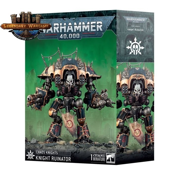 (GWพร้อมส่ง) WARHAMMER 40K: CHAOS KNIGHTS: RUINATOR โมเดลวอร์แฮมเมอร์