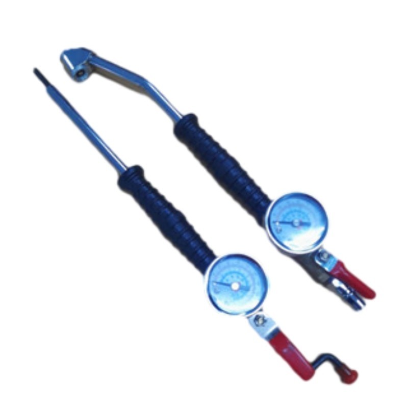 พร้อมส่งก้านเติมลมยาง หัวเติมลมยาง แบบก้านโยก หัวเติมลม ที่เติมลมยางรถ แบบยาว พร้อมเกจ สินค้าในไทย - รูปที่ 2