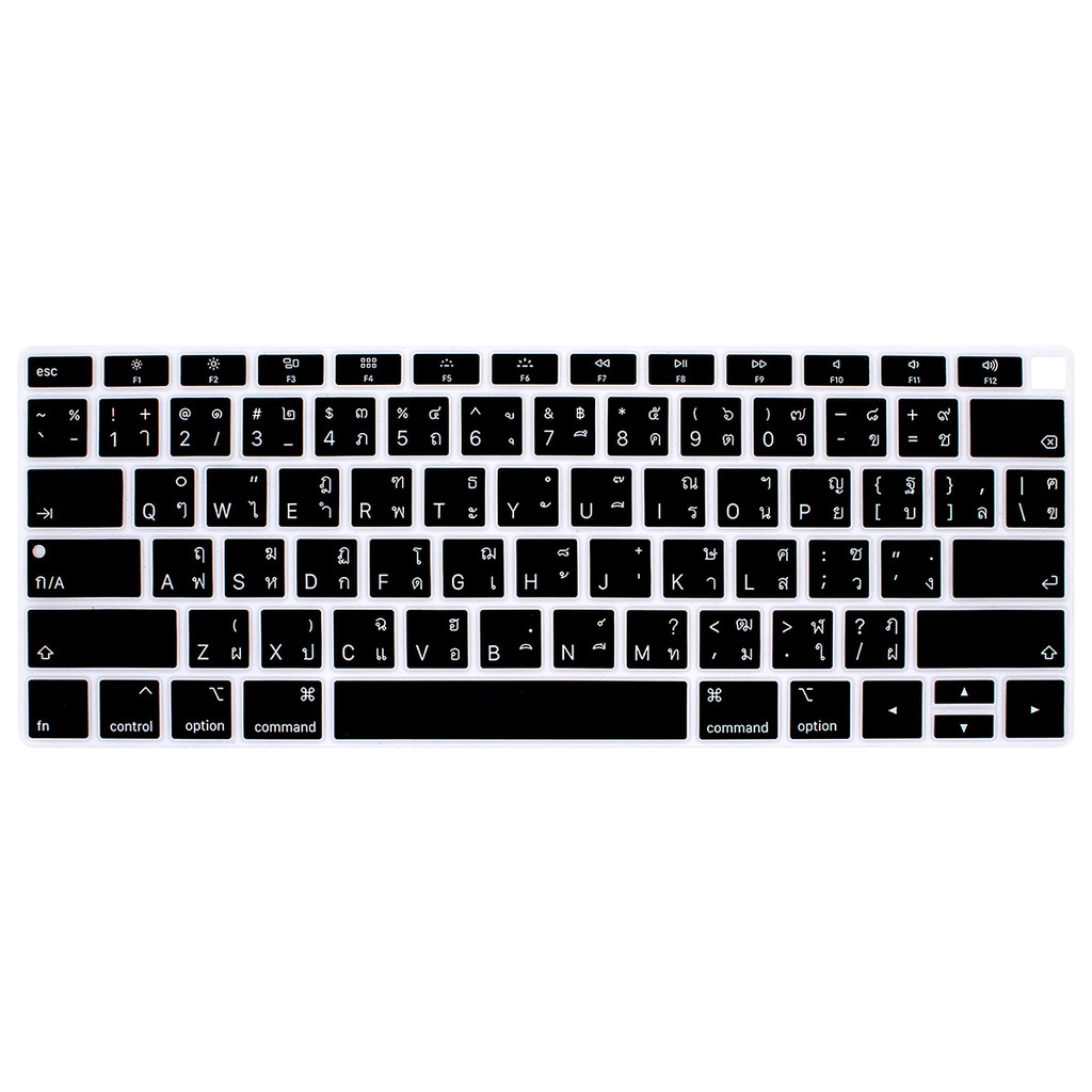 ปกแป้นพิมพ์ซิลิโคนภาษาไทยสำหรับปี 2025 สำหรับ Macbook 2023 Air 15 Pro 13 M2 M1 14 นิ้ว A2442 A2585 Air Pro13 2020 A2338 A2337 A2289 Retina 11 12 13 15.4 13.3 ราคา ถูกที่สุด ดีลบีเคเค แกลเลอรีภาพที่ 3