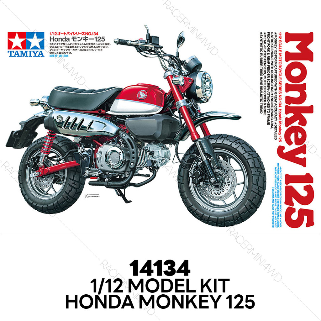 TAMIYA 14134 1/12 Model Kit Honda Monkey 125