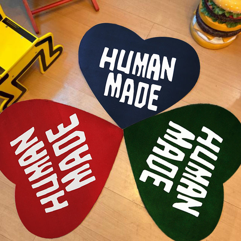 คุณภาพดี HUMAN MADE POLAR BEAR RUG เทเลอร์ได้ไม่มี Edge POLAR BEAR Love Home พรม