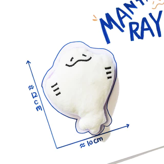 ของเล่นสุนัข Ocean-Themed Squeaky Plush Chew-Resistant ทนทานลูกสุนัขบรรเทาเบื่อของเล่นสัตว์เลี้ยง