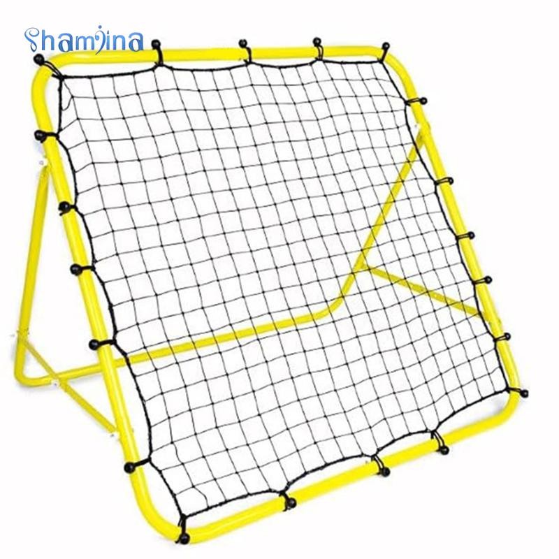 [Shamjina] ตาข่ายใยขัดฟุตบอลตาข่าย Rebounder สุทธิเปลี่ยนสุทธิใช้งานง่ายปรับปรุงความแม่นยําตาข่ายฝึกซ้อมฟุตบอลสําหรับการขว้างกลางแจ้ง