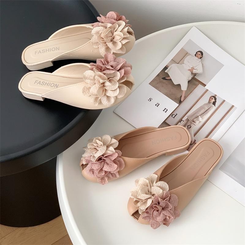 รองเท้าแฟชั่นดอกไม้มาใหม่  X-642