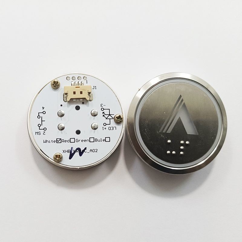 ปุ่มลิฟต์ Hangzhou Theo R34V3.0.0 CO2 XHB-NR36C-A02 XHB-NR36C ปุ่ม