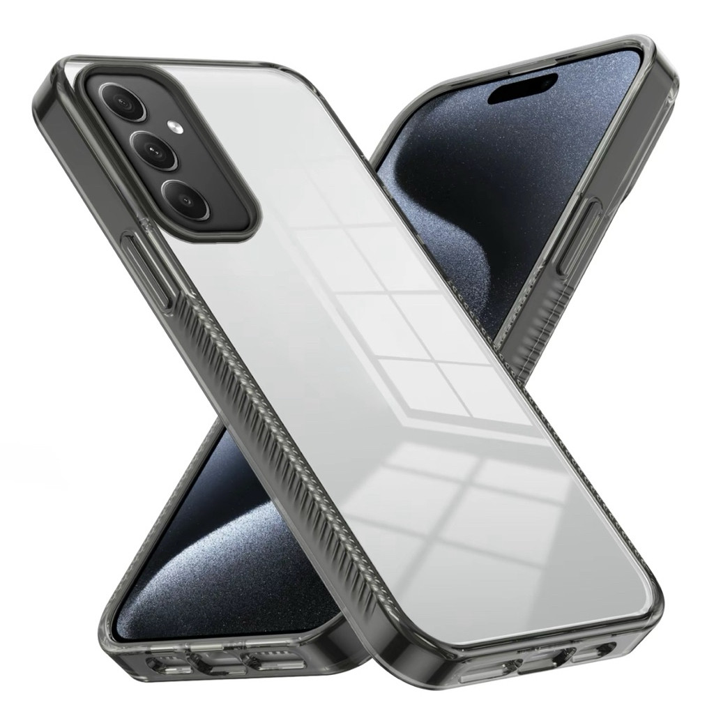 เคสหลังแข็งขอบใส สำหรับ Samsung A06 A16 A26 A36 A56 S24FE A55 A05S A54 S24Ultra S23FE A35 A25 A13 A23 S25Ultra - รูปที่ 4