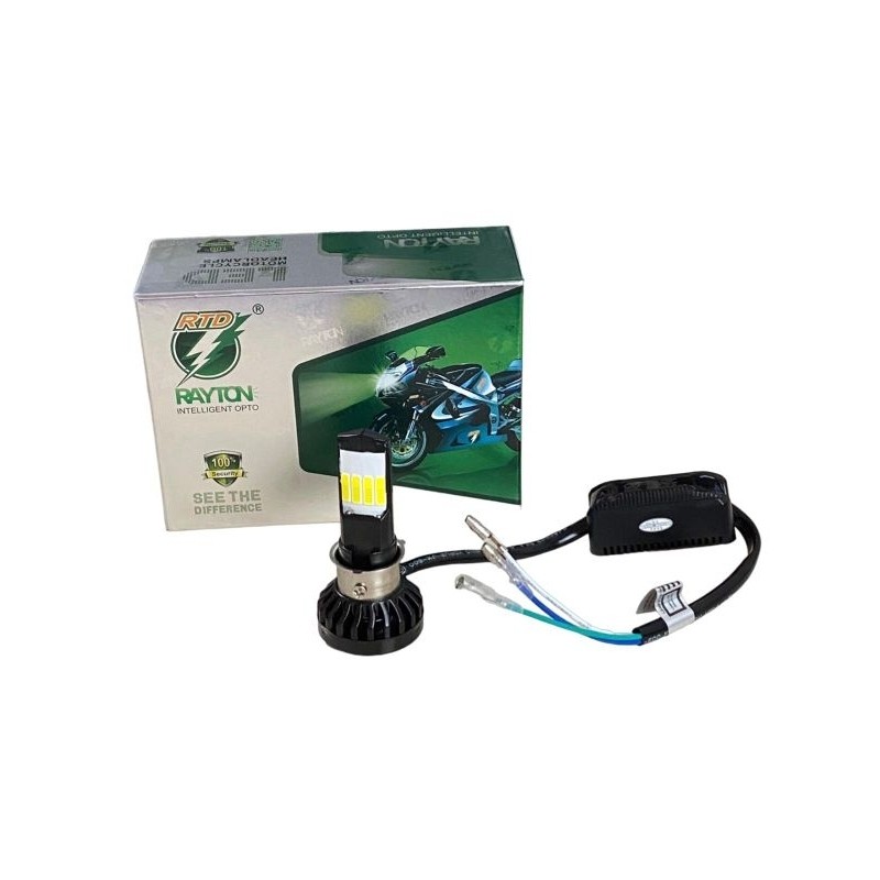 H6 H4 AC/DC 8-SIDE RTD RAYTON M02T ไฟ Led รถจักรยานยนต์ 35 วัตต์