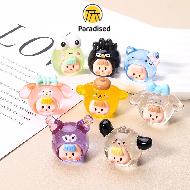 💕ของตกแต่ง ของจิ๋ว ของเล่นจิ๋ว ตกแต่งเคส ของตกแต่งDiy ของตกแต่งการ์ตูนParadised