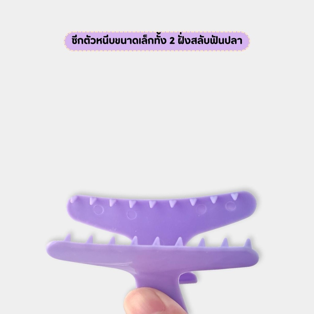 กิ๊บหนีบผม ที่หนีบผม สีพาสเทล 12 ชิ้น/แพ็ค - รูปที่ 7