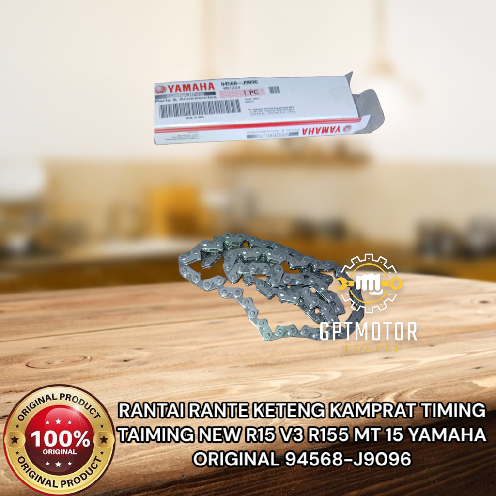 TIMING CHAIN CHAIN CAMPRAT TAIMING ใหม่ R15 V3 R155 MT 15 WR 155 YAMAHA ORIGINAL 94568-J9096