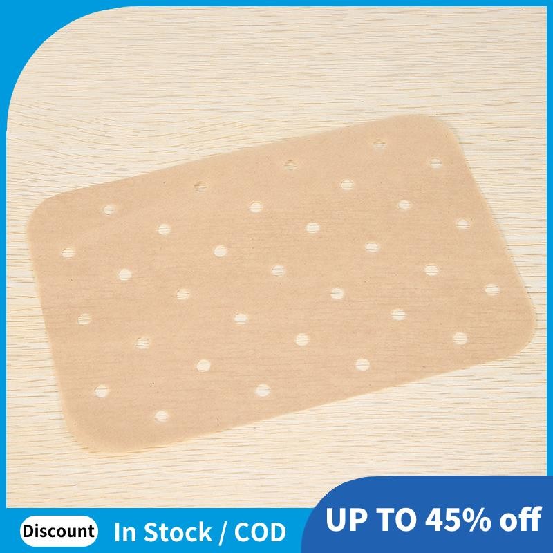200 ชิ้น Air Fryer Parchment Liners สําหรับ Foodi XL 6 in 1 Air Fryer Liners Pre-Cut Baking Mat สําห